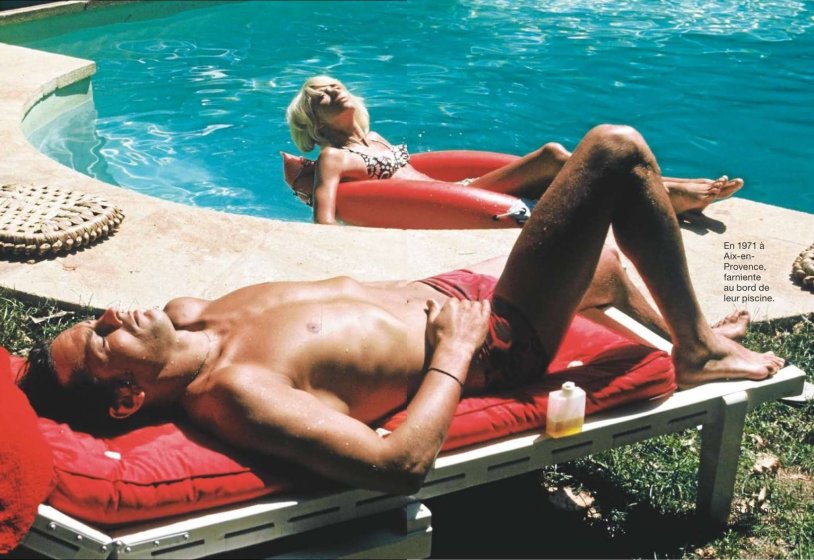 Jane Fonda and Alain Delon in the film