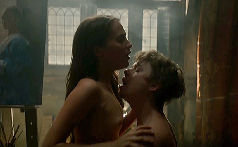 Alicia Vikander Naked in the film