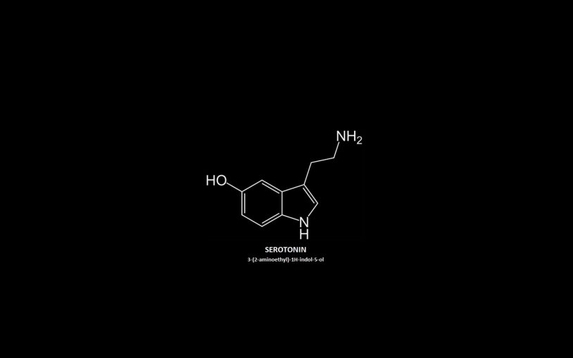 Serotonin formula is chemical