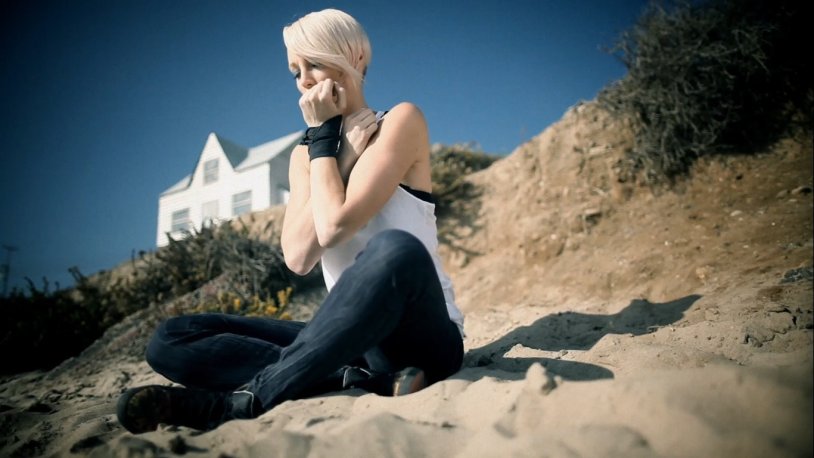 Emma Hewitt in a swimsuit