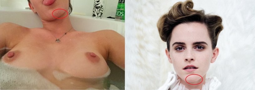 Plums of naked Emma Watson