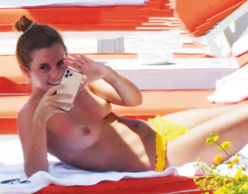 Emma Watson on Ibiza 18