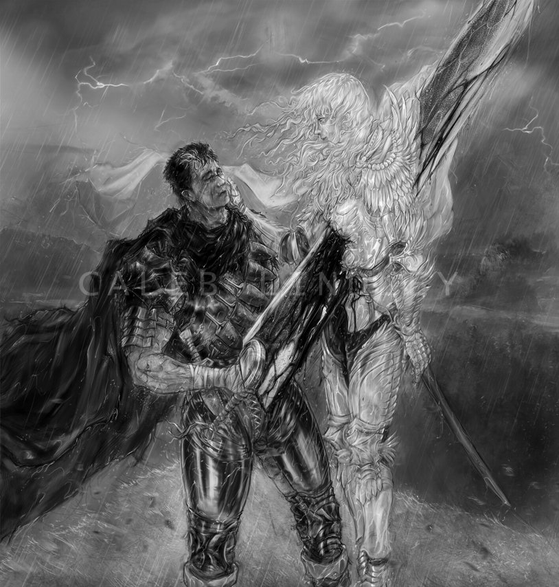 Berserke Manga Gats and Donovan