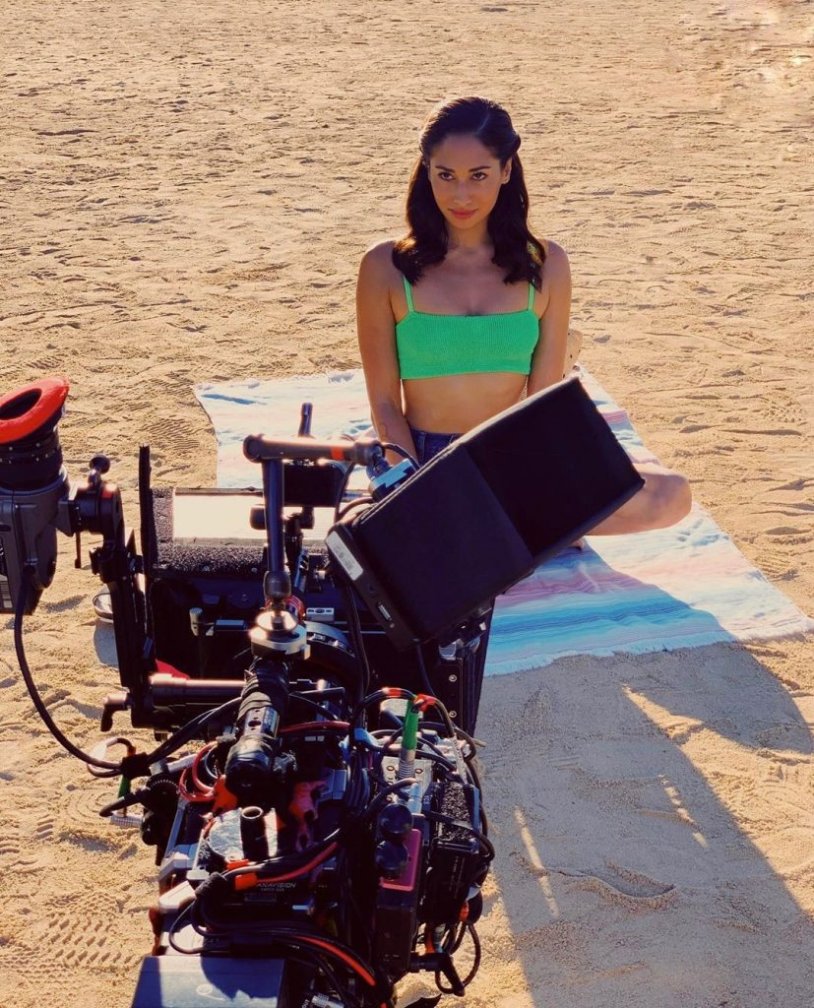 Meaghan Rath in a swimsuit