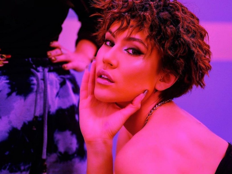 Greek singer Elena Tsagrina