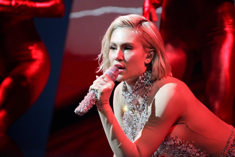 Alena Shvets on Times Square