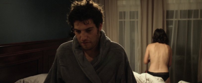 Lily Collins in underwear