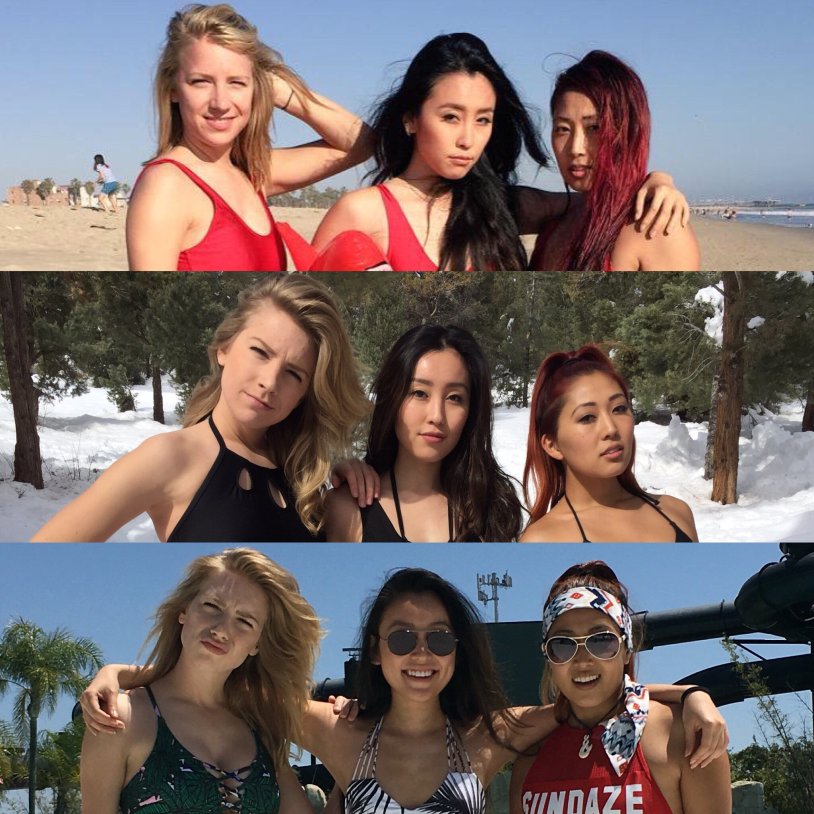 Olivia Sui from the back