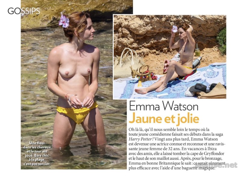 Fake naked pregnant Emma Watson