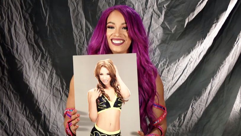 Feyssitting from Sasha Banks photo