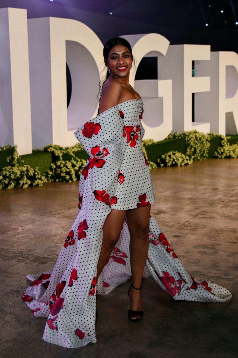 Anthony and charm kiss