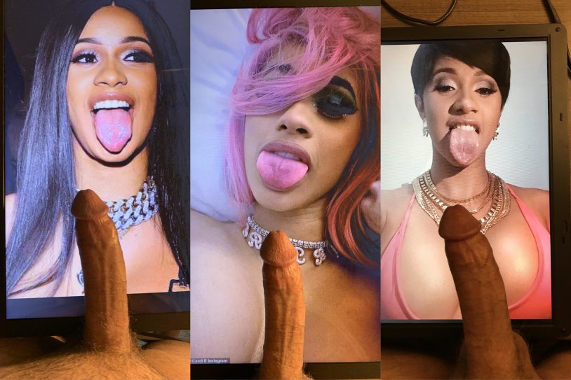 Cardi B on a porno