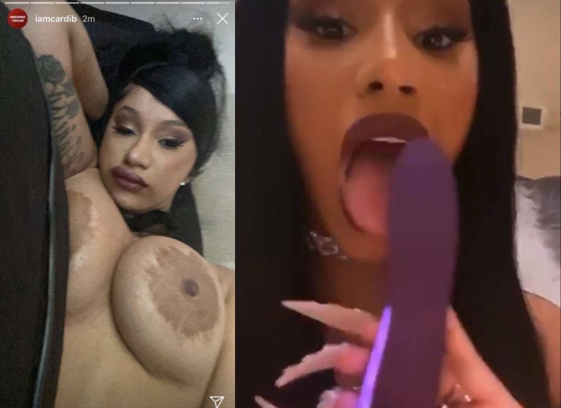 Cardi b nipples