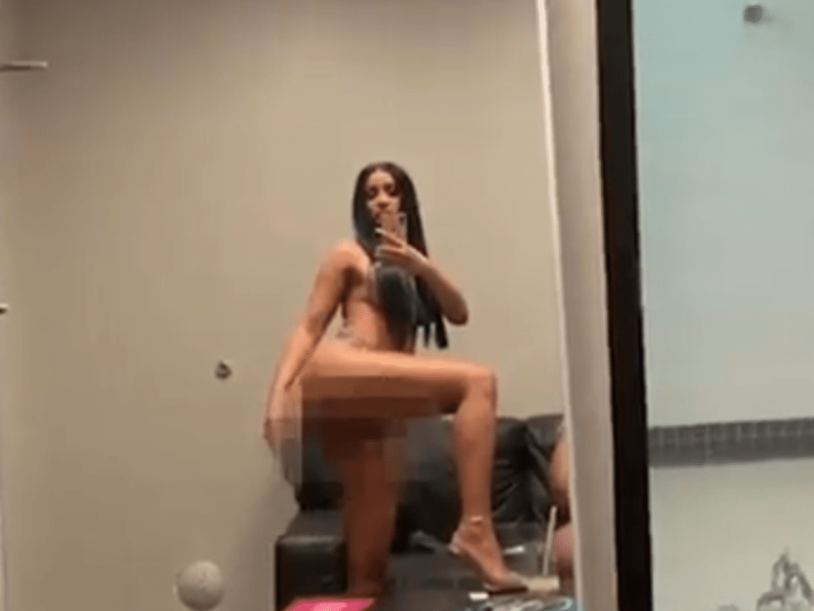 Cardi b topless