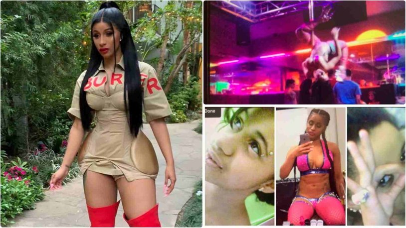 Cardi b stripper naked