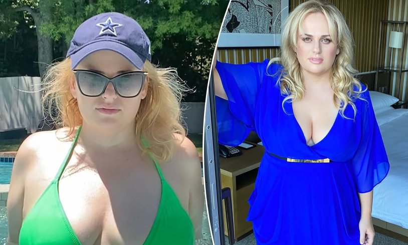 Rebel Wilson in underwear
