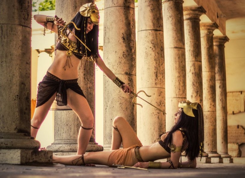 Mummy Anksunamun and Nefertiti