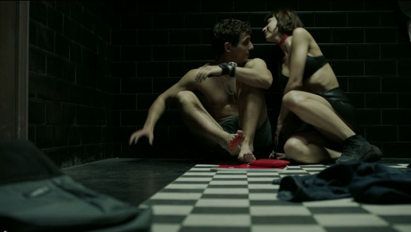 Ursula Korbero naked in the film