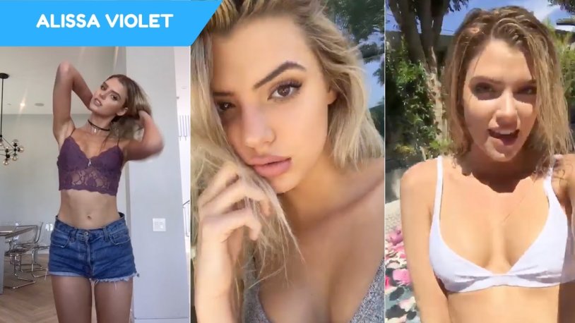 Alissa violet breast