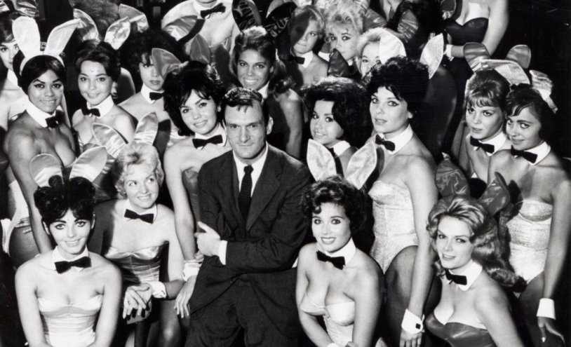 Hugh Hefner in his youth