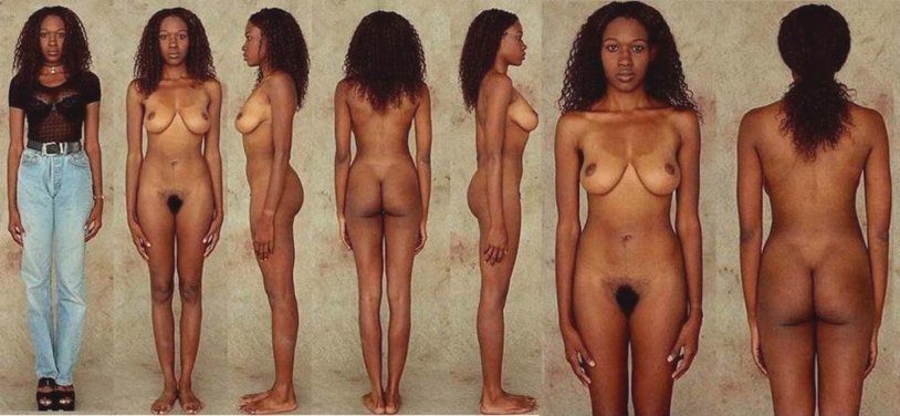 Naked women of different nations
