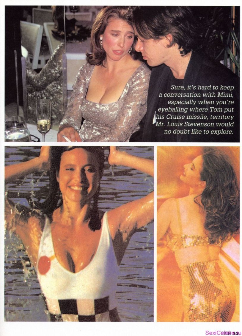 Mimi Rogers in his youth