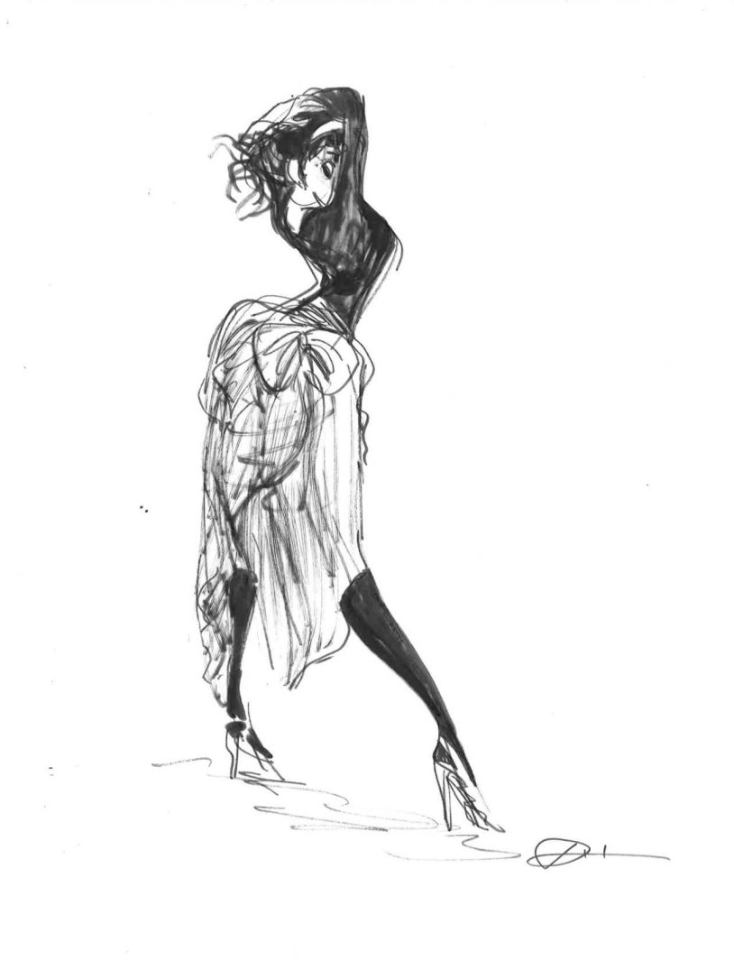 Women's figure sketch