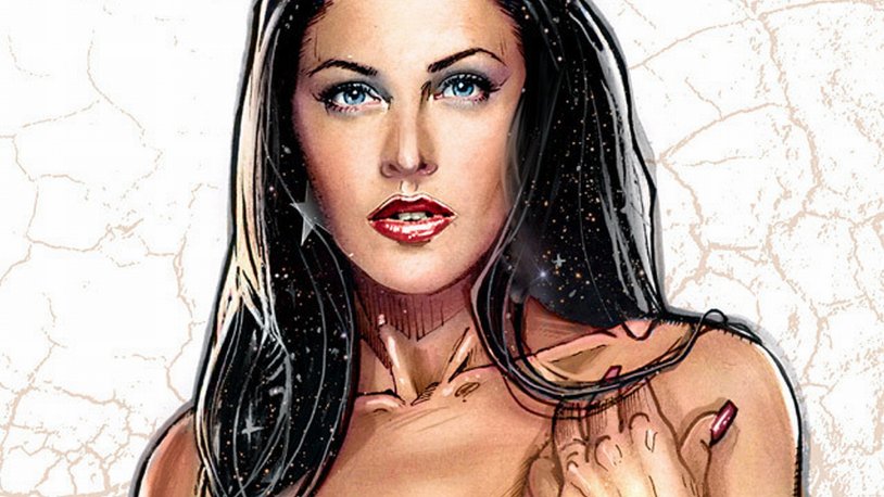 Donna Troy Titana series drawing