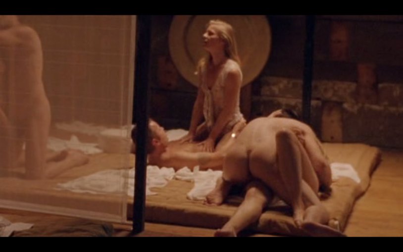 Anna Radswell naked in the cinema