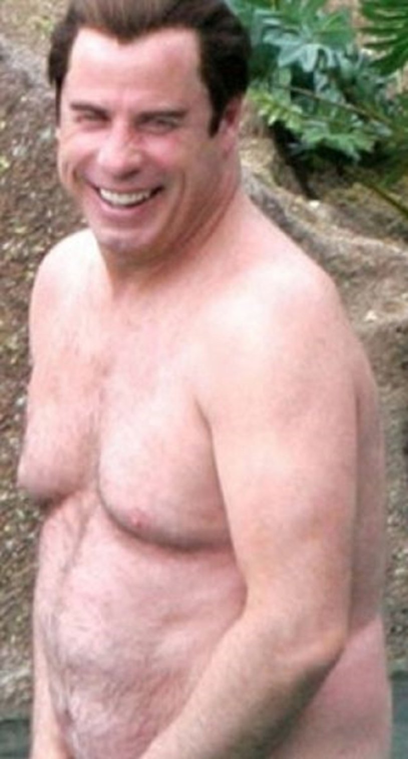John Travolta torso
