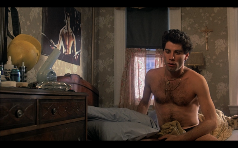 John Travolta in shorts