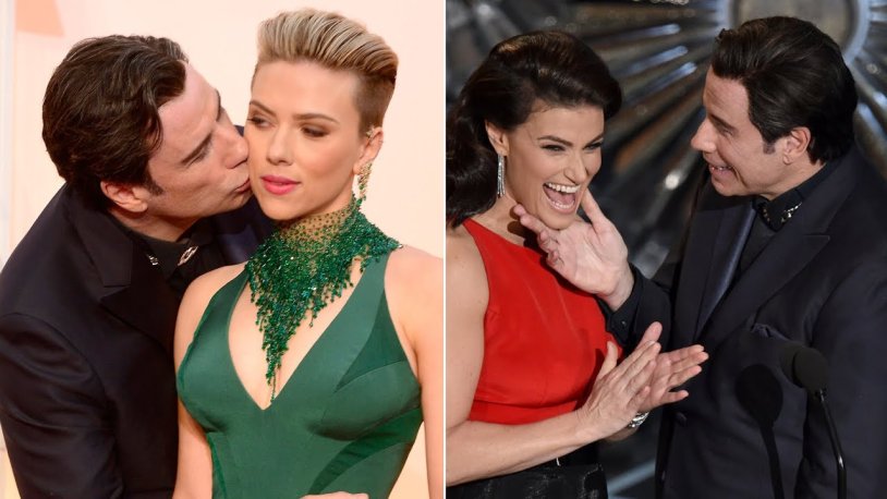 Scarlett Johansson and Travolta