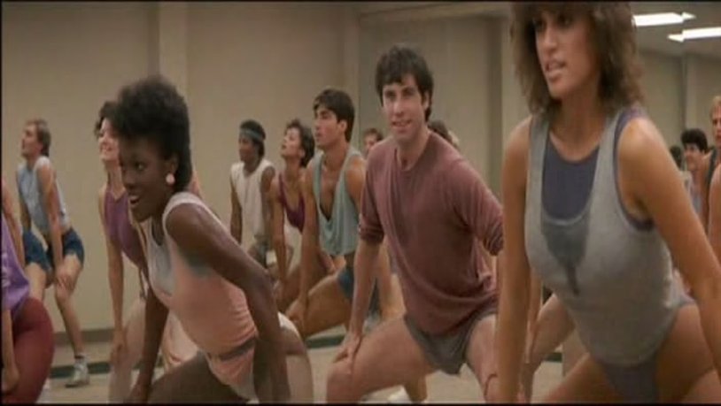 Travolta and Curtis 1985