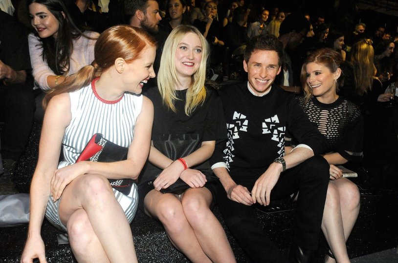 Lucas Jade Zumann and El Fanning