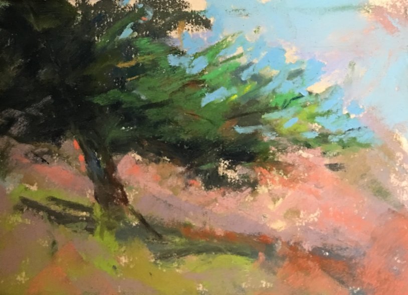 Landscape Picture with oil