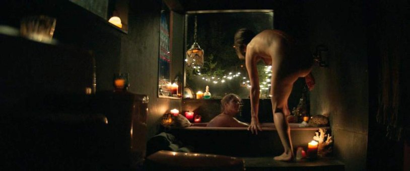 Emily Bett Ricards Naked in the film