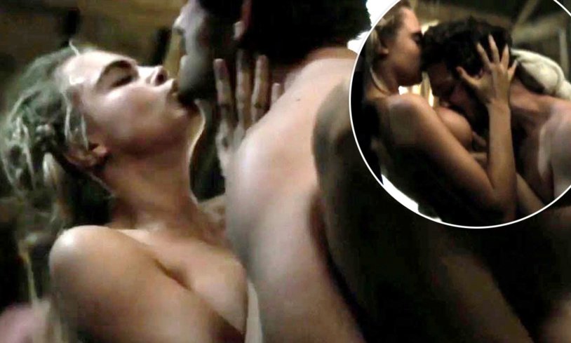 Kara biono chest naked