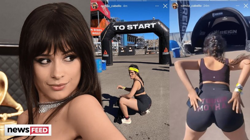 Camilla cable in a swimsuit