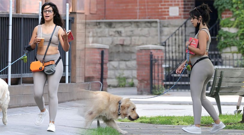 Camila Cabello on the beach 2021