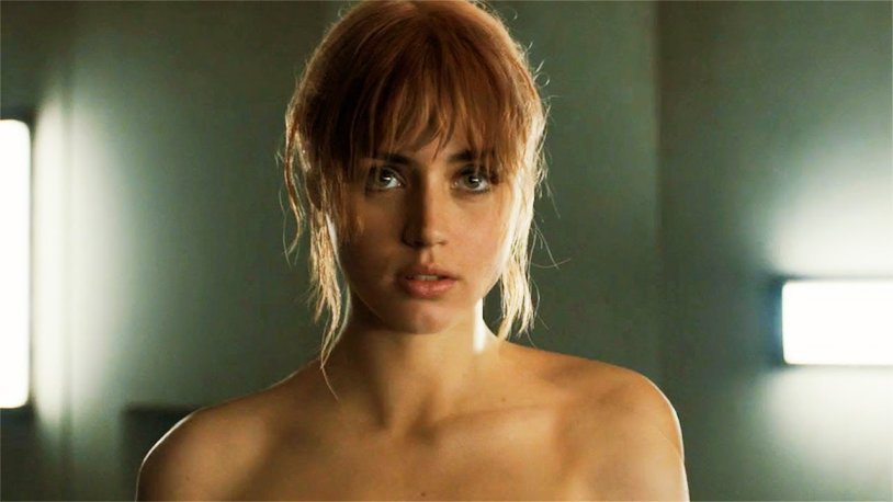 Naked Ana de Armas in the movie Night Coctor