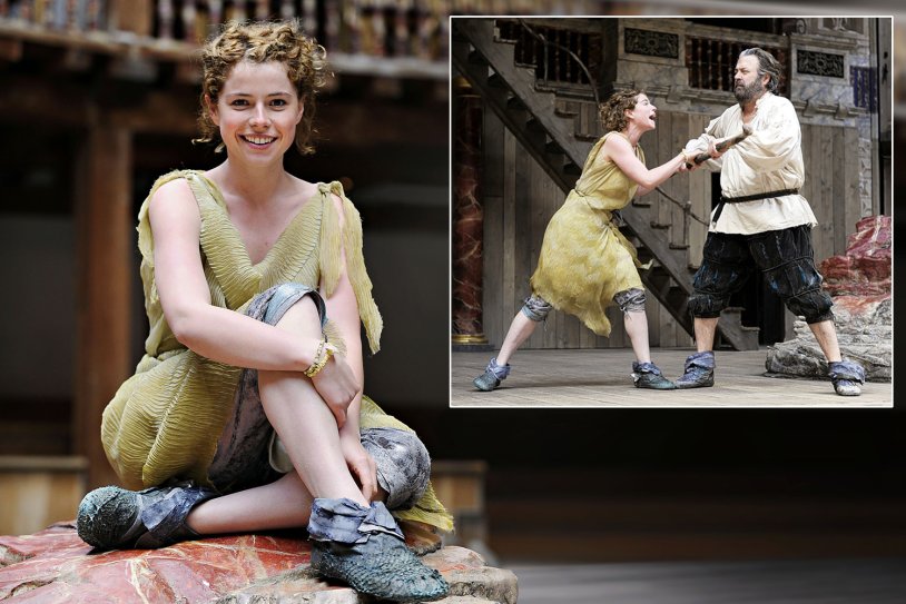 The figure of the girl