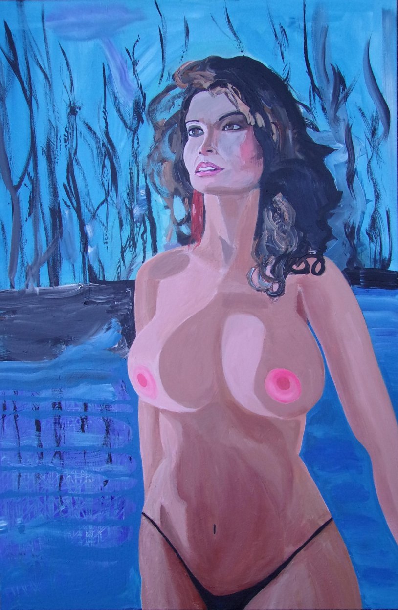 Ekaterina Strizhenova in the film bathing princes 1993