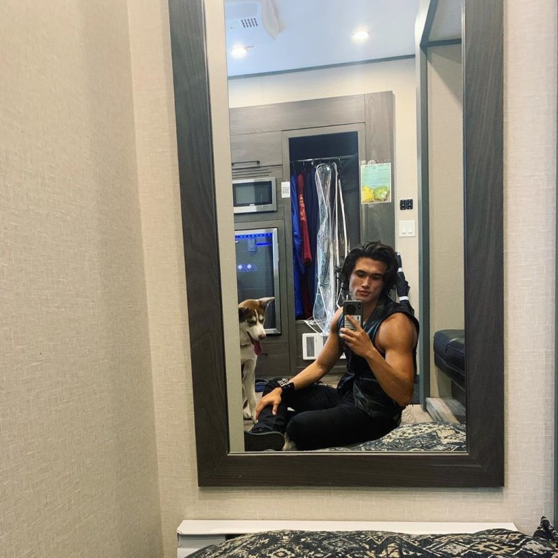 Charles Melton torso Riverdale