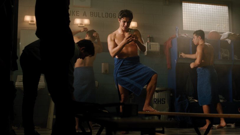 Charles Melton torso