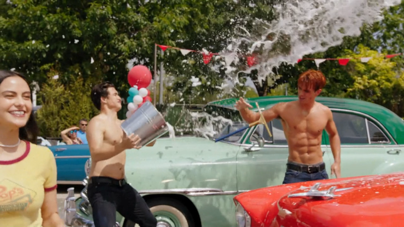 Charles Melton and Kay Jay Apa Thors