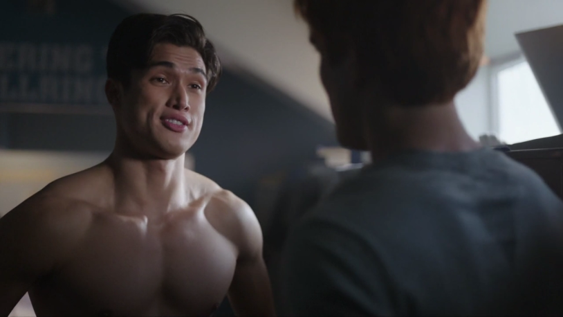 Ross Batler and Charles Melton