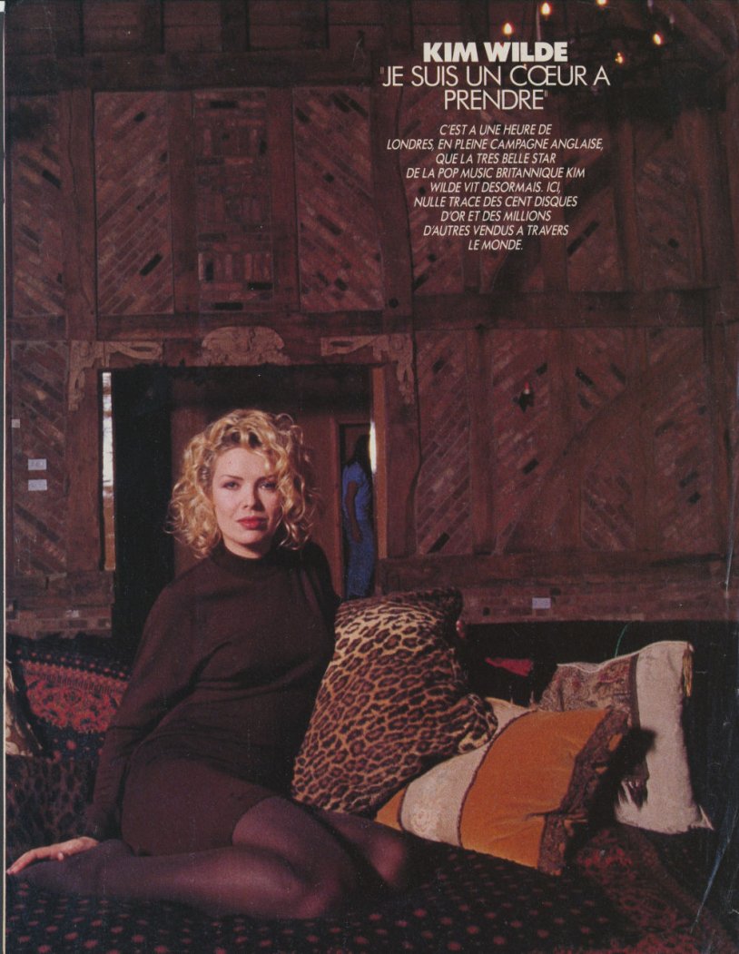 Kim Wilde in his youth