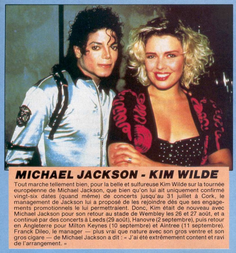 Kim Wilde in the youth 80s