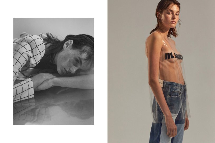 Celine Bethmann in a swimsuit