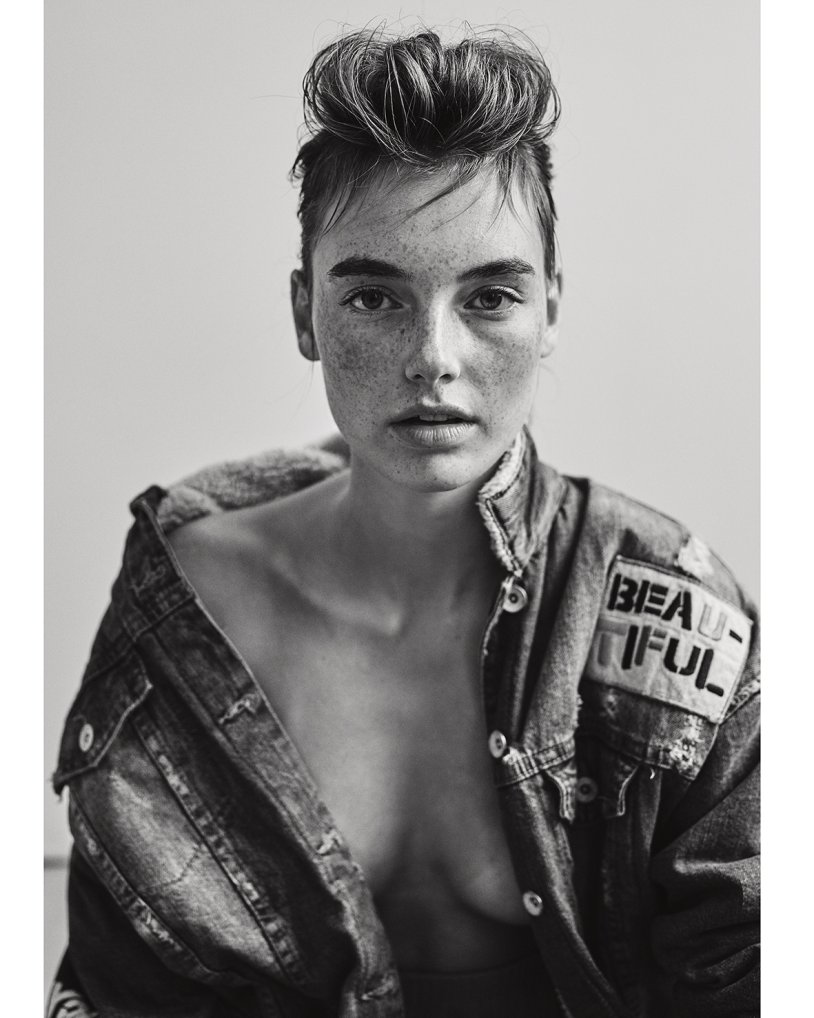 Celine Bethmann in a swimsuit